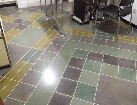 某辦公室寫字間藝術(shù)地面
