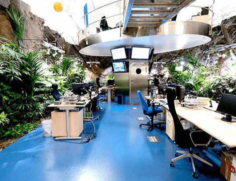 企業(yè)地坪案例——Pionen 數(shù)據(jù)公司地面