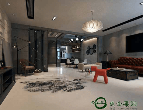 廣州南沙客廳白水泥基拋光繪畫藝術(shù)地坪