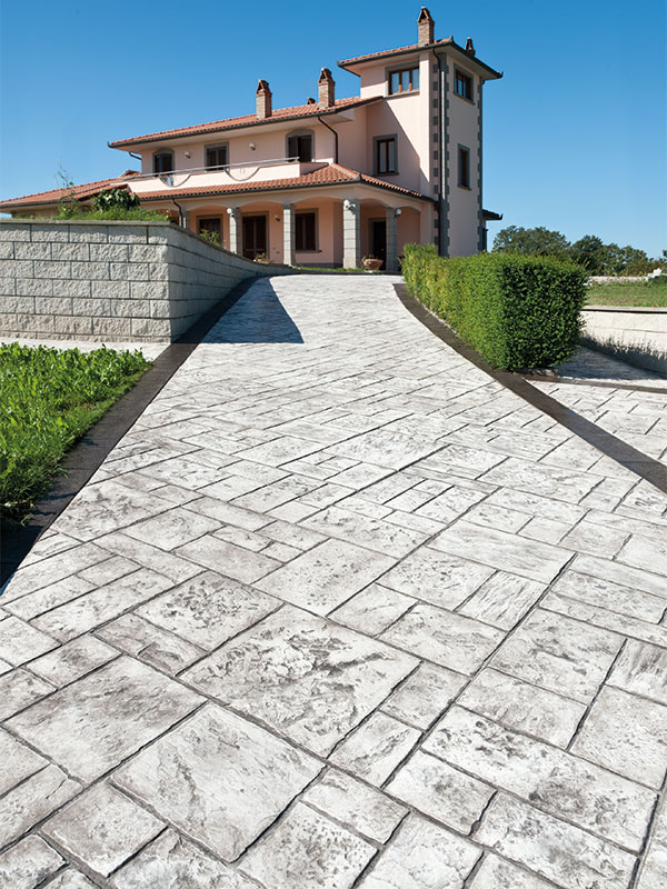 藝術(shù)壓模地坪