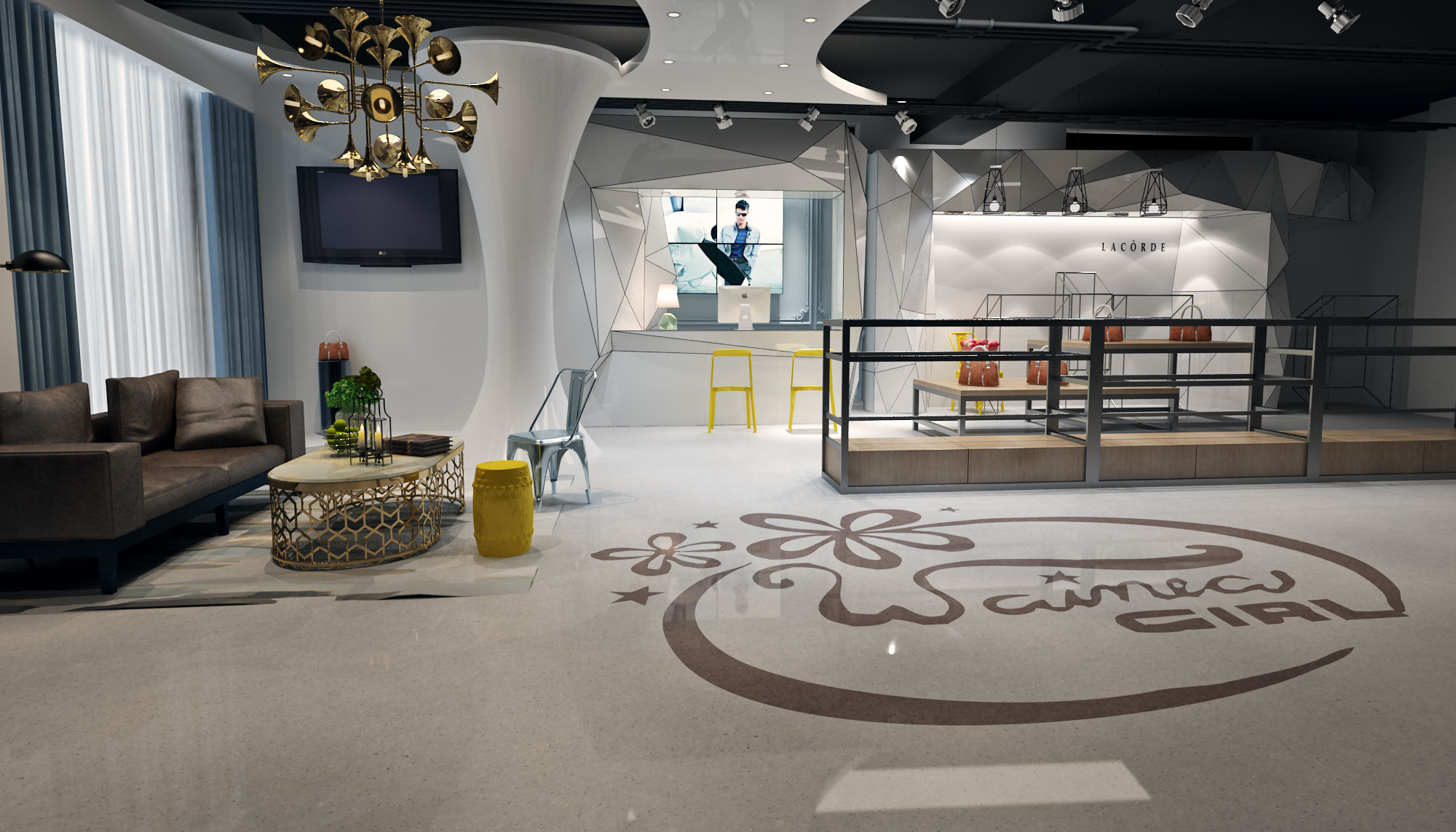 彩色藝術(shù)地坪設(shè)計