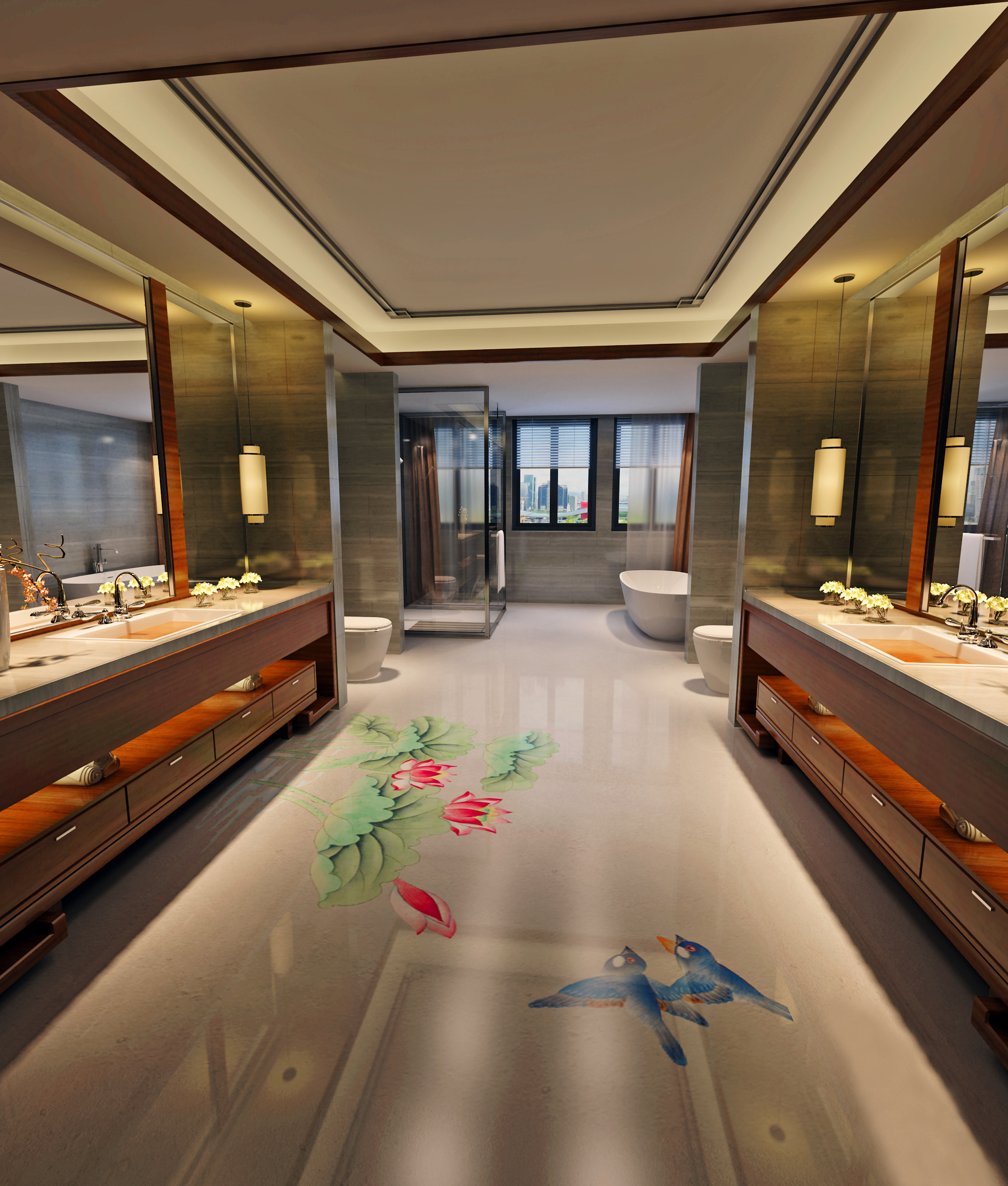 彩繪藝術(shù)地坪設(shè)計